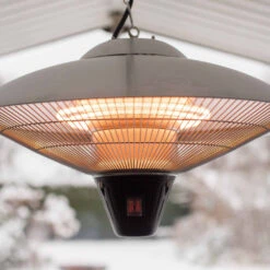 Promiennik Grzewczy Wiszący SUNRED Saucer CE09, Srebrny, 2100 W -Building Materials Shop 16528478112511955 jpg gallery.big iext109260722