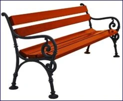 Ławka Parkowa Fabio 2X 180Cm - 7 Kolorów 38X70 -Building Materials Shop 16600319087433026 jpg gallery.big iext116205728