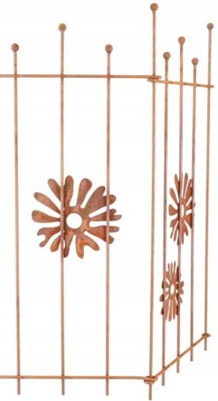 Płotek Rdzawy Parawan Ogrodowy Palisada Z Grotami -Building Materials Shop 16608197443759232 jpg gallery.big iext116482087