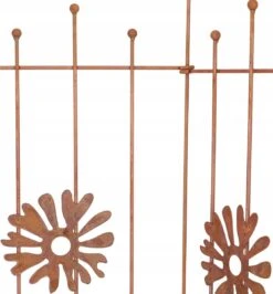 Płotek Rdzawy Parawan Ogrodowy Palisada Z Grotami -Building Materials Shop 16608197443849233 jpg gallery.big iext116482088