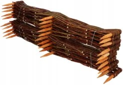 10X Palisada Obrzeże Płotek Wiklinowy Ogród 100X10 -Building Materials Shop 16621150310935083 jpg gallery.big iext117000268