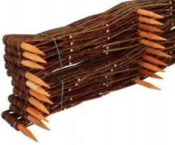 10X Palisada Obrzeże Płotek Wiklinowy Ogród 100X10 -Building Materials Shop 16621150311465085 jpg gallery.big iext117000273