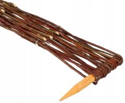 10X Palisada Obrzeże Płotek Wiklinowy Ogród 100X10 -Building Materials Shop 16621150311635086 jpg gallery.big iext117000275