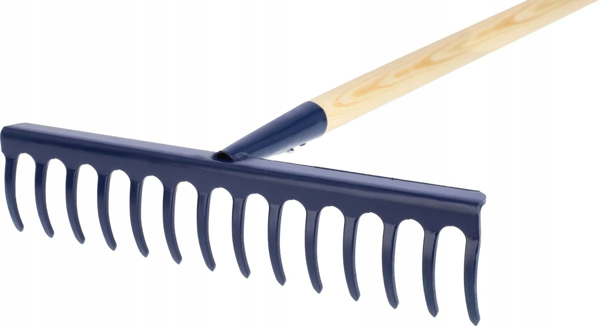 Grabie Metalowe 14 Grabki Ogrodowe Trawy Trzonek 9 Grabie Metalowe 14 Grabki Ogrodowe Trawy Trzonek - Image 7