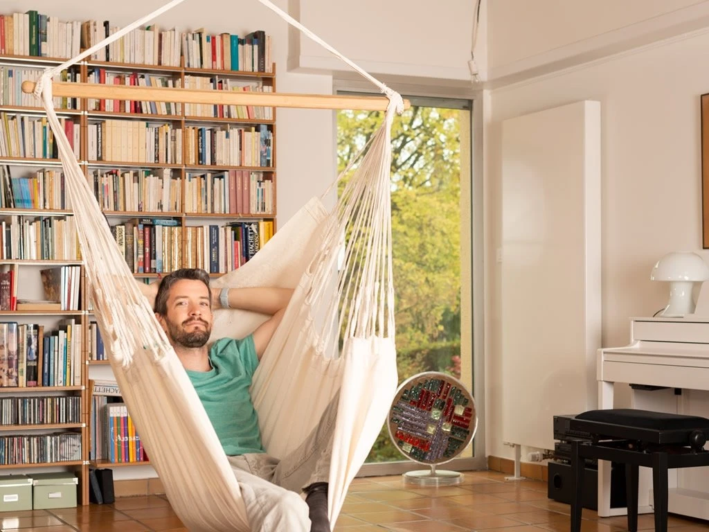 Fotel Hamakowy LA SIESTA Habana C210, Naturalny, 130x210 Cm 4 Fotel Hamakowy LA SIESTA Habana C210, Naturalny, 130x210 Cm - Image 2