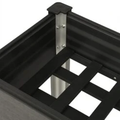 VidaXL Podwyższona Donica Ogrodowa, Szara, 120 X 40 X 75 Cm, WPC -Building Materials Shop 16787019403419965 jpg gallery.big iext126377189