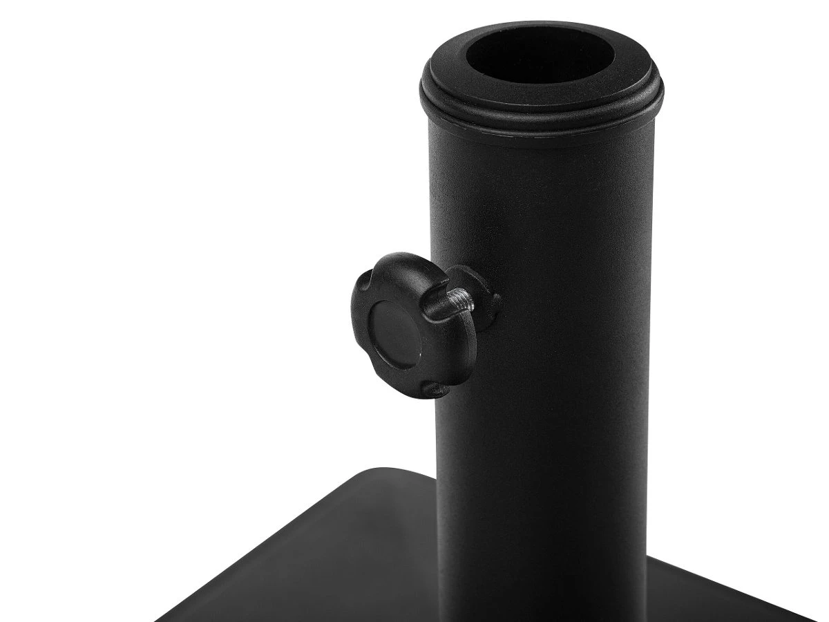 Podstawa Pod Parasol BELIANI Concrete, Czarna, 50x50 Cm 7 Podstawa Pod Parasol BELIANI Concrete, Czarna, 50x50 Cm - Image 5