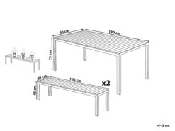 Meble Ogrodowe BELIANI Nardo, Białe, 3 Elementy -Building Materials Shop 16791364348899956 png gallery.big iext126925570