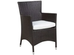 Zestaw Krzeseł BELIANI Italy, 2 Szt., Biały-ciemnobrązowy, 86x46x60 Cm -Building Materials Shop 16791364478270062 png gallery.big iext126556928