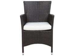 Zestaw Krzeseł BELIANI Italy, 2 Szt., Biały-ciemnobrązowy, 86x46x60 Cm -Building Materials Shop 16791364478540063 png gallery.big iext126556929