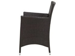 Zestaw Krzeseł BELIANI Italy, 2 Szt., Biały-ciemnobrązowy, 86x46x60 Cm -Building Materials Shop 16791364479250064 png gallery.big iext126556930