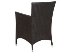 Zestaw Krzeseł BELIANI Italy, 2 Szt., Biały-ciemnobrązowy, 86x46x60 Cm -Building Materials Shop 16791364479820065 png gallery.big iext126556931