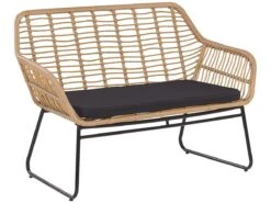 Zestaw Ogrodowy Rattanowy 4-osobowy Czarny MINORI -Building Materials Shop 16791405630198696 png gallery.big iext126589420