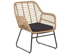 Zestaw Ogrodowy Rattanowy 4-osobowy Czarny MINORI -Building Materials Shop 16791405630268699 png gallery.big iext126589423