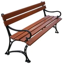 Aluminiowa Ławka Ogrodowa Helen 3X 180 Cm - 7 Kolorów 38X74,5