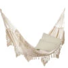 Bawełniany Hamak Boho Z Poduszkami, Ecru CHW-209 1 Bawełniany Hamak Boho Z Poduszkami, Ecru CHW-209 -Building Materials Shop bawelniany hamak boho z poduszkami ecru chw 209 b iext120238372
