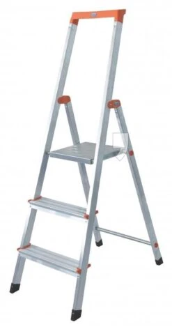Drabina KRAUSE Solidy 126214, 3 Stopnie, 1,35 M