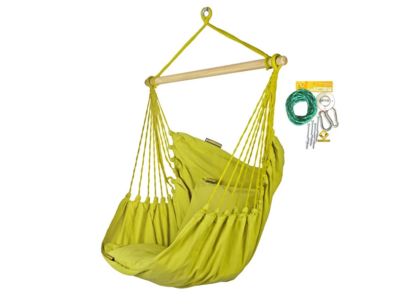 Fotel Hamakowy KOALA, Zielony 3 Fotel Hamakowy KOALA, Zielony