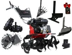 Glebogryzarka GP850BS FAWORYT PRO Spalinowa + 7-elementowy Zestaw Akcesoriów