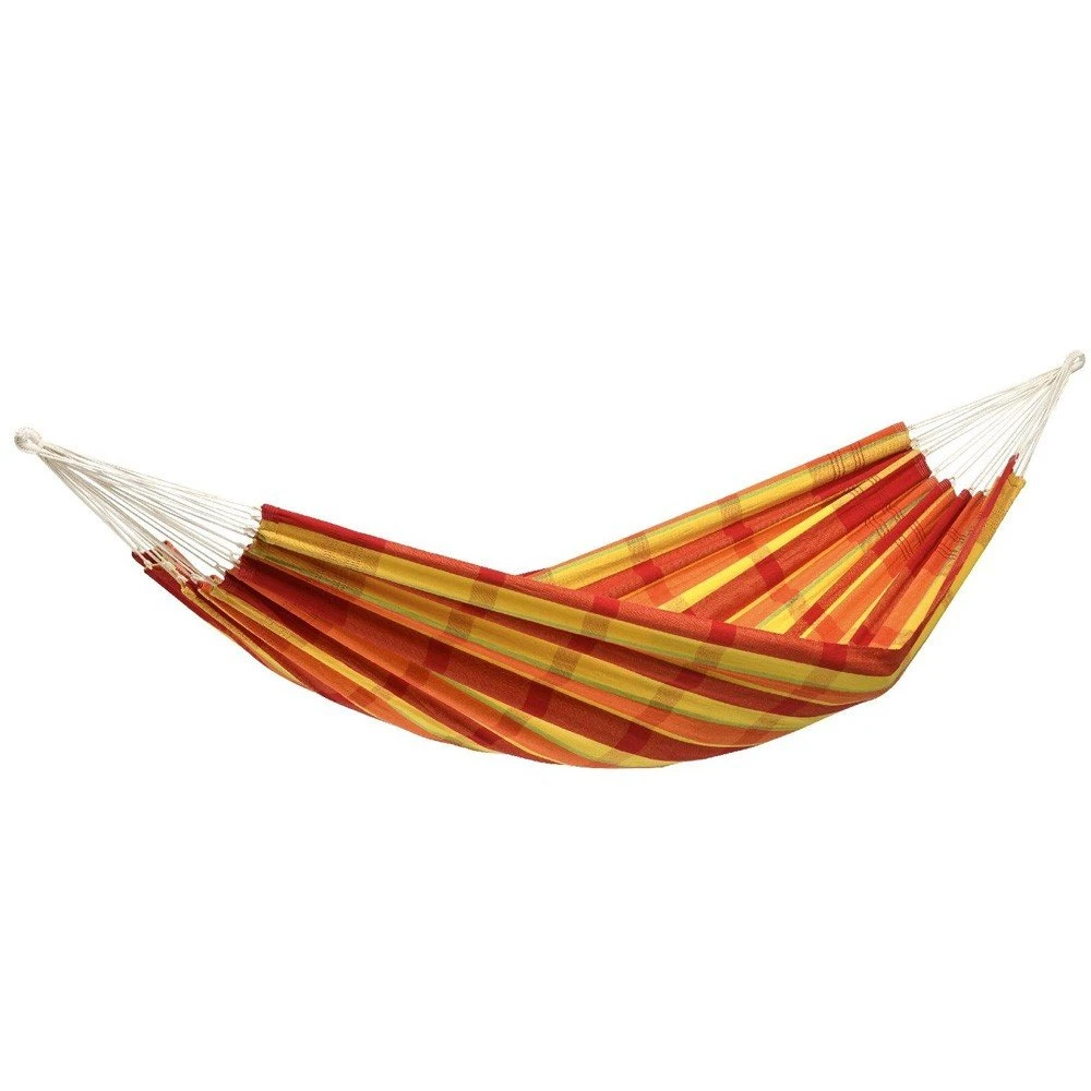 Hamak BARBADOS, Czerwono-żółty, 340x150 Cm 3 Hamak BARBADOS, Czerwono-żółty, 340x150 Cm