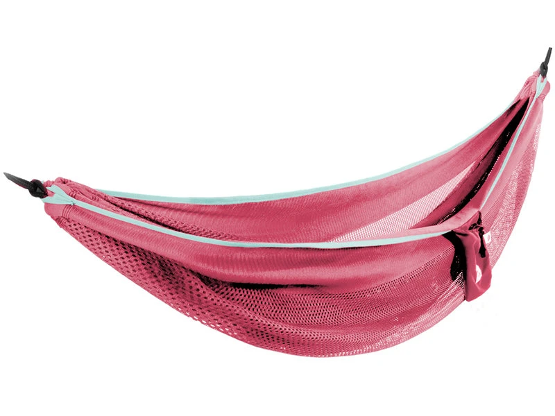 Hamak VIVERE Mesh2, Dwuosobowy, Różowy 3 Hamak VIVERE Mesh2, Dwuosobowy, Różowy