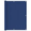 VIDAXL Parawan Balkonowy, Niebieski, 120x600 Cm, Tkanina Oxford -Building Materials Shop parawan balkonowy niebieski 120x600 cm tkanina oxford b iext69594683
