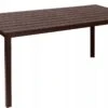 Stół Ogrodowy MODERNHOME Ciemnobrązowy, 74x156x78 Cm -Building Materials Shop stol ogrodowy modernhome ciemnobrazowy 74x156x78 cm b iext68161872
