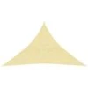 VIDAXL Żagiel Przeciwsłoneczny, 160 G/m², Beżowy, 2,5x2,5x3,5 M, HDPE 1 VIDAXL Żagiel Przeciwsłoneczny, 160 G/m², Beżowy, 2,5x2,5x3,5 M, HDPE -Building Materials Shop zagiel przeciwsloneczny 160 g m bezowy 2 5x2 5x3 5 m hdpe b iext112744423